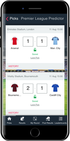 Superbru Premier League 2019 20 Predictor Game